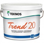 TREND 20 TEKNOS (ТРЕНД 20) - полуматовая краска для ремонтных работ, база 3 TREND 20 TEKNOS (ТРЕНД 20) - полуматовая краска для ремонтных работ, база 3