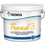 TREND 3 TEKNOS (ТРЕНД 3) - водоразбавляемая грунтовочная краска для внутренних работ TREND 3 TEKNOS (ТРЕНД 3) - водоразбавляемая грунтовочная краска для внутренних работ