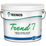 TREND 7 TEKNOS (ТРЕНД 7) - матовая водоразбавляемая краска для стен, база 1 TREND 7 TEKNOS (ТРЕНД 7) - матовая водоразбавляемая краска для стен, база 1